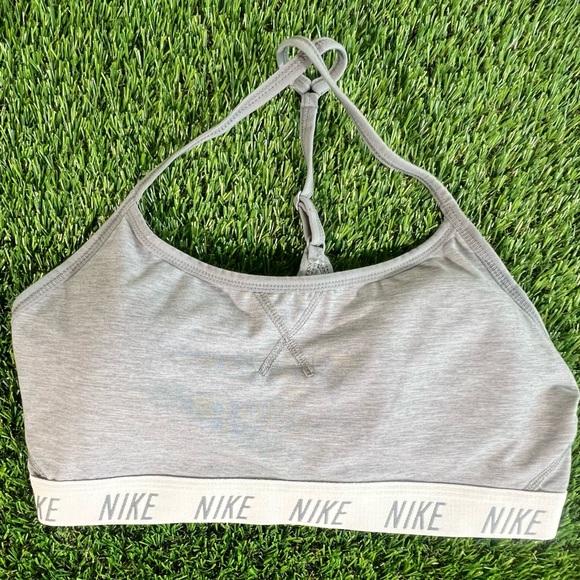 Nike Dri Fit Women Large Sports Bra Racer Back Activewear size M - Picture 1 of 6